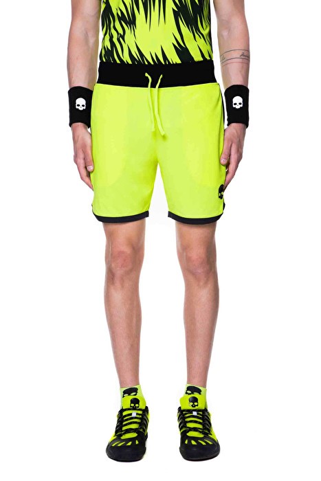 Short tech giallo fluo