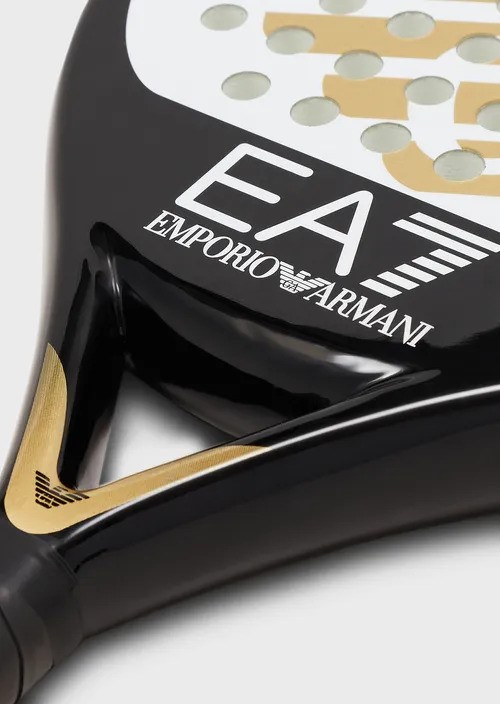 Racchetta padel ner/oro