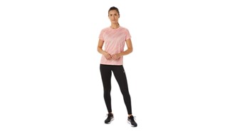 T-shirt w stamp. rose