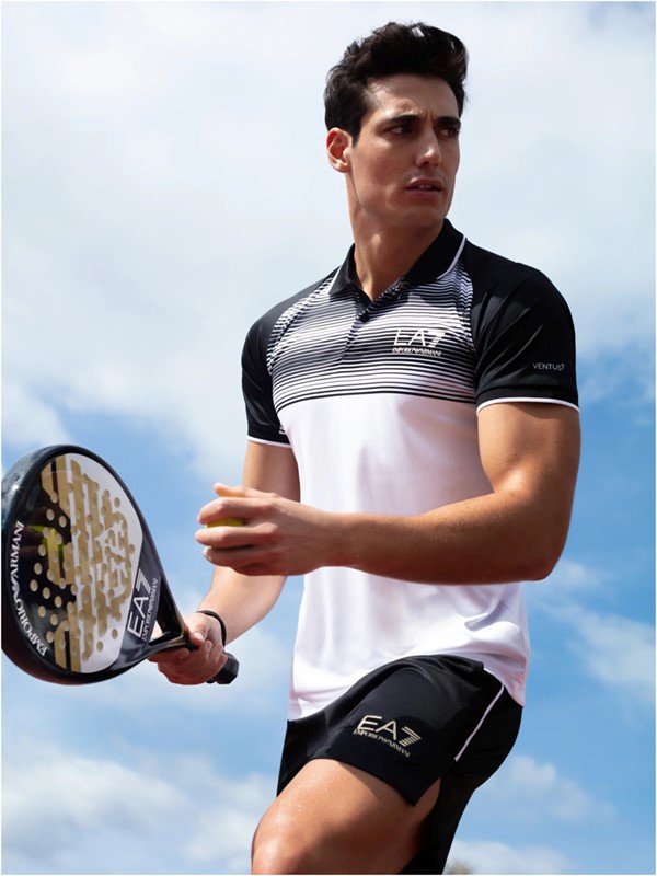 Racchetta padel ner/oro