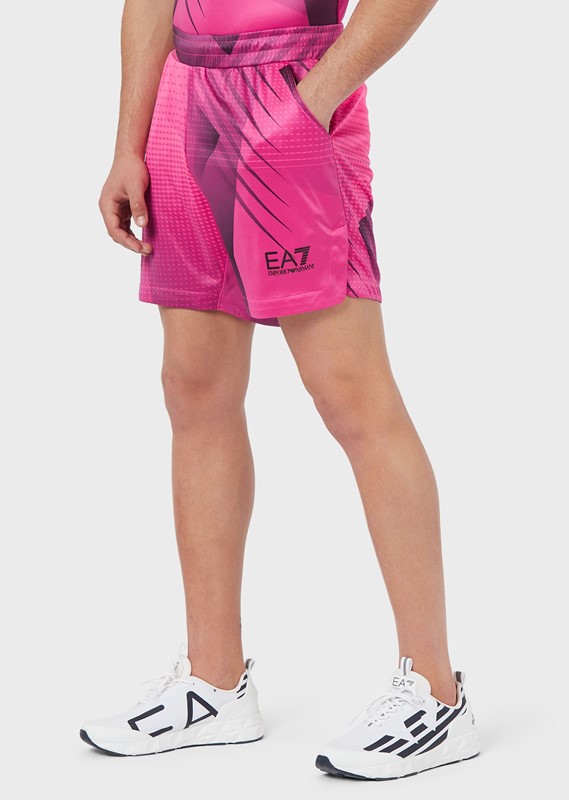 Short pink fluo