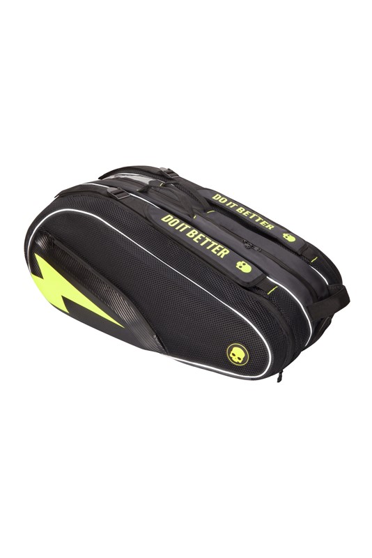 Bag tennis x 12 nero giallo