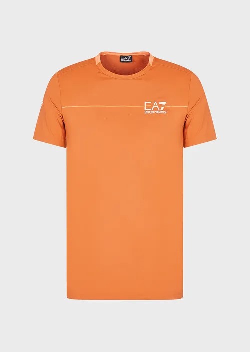 T-shirt tennis pro arancio
