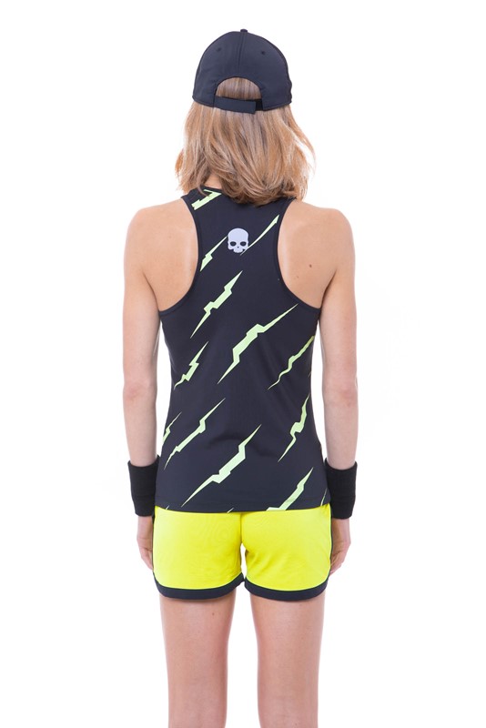 Canotta w thunder nero/giallo