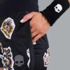 Shorts w tatoo black
