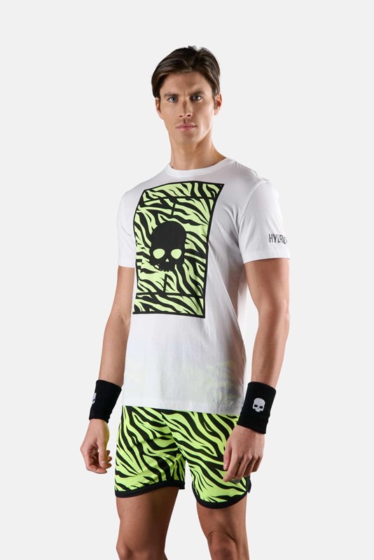 T-shirt in cotone court bianca