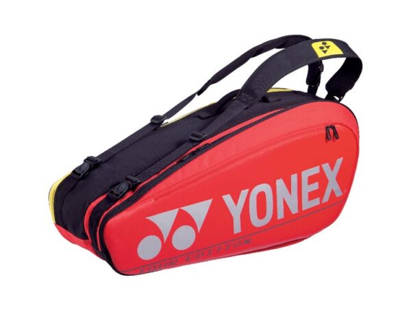 Borsa tennis bag pro x 6 rosso