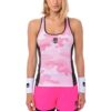 Canotta tech camo fuchsia