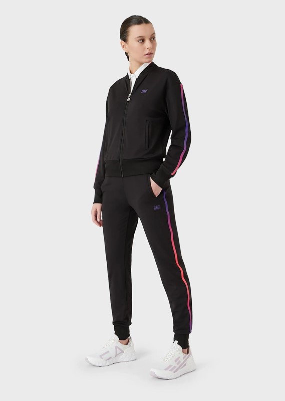 Tuta tennis donna pro nera