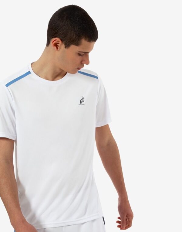 T-shirt ace australian bianco
