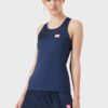 Canotta jersey blu