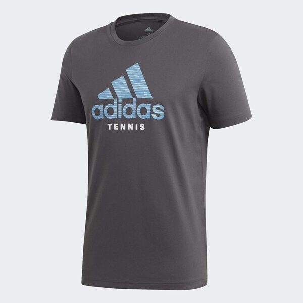 T-shirt logo  brey blu