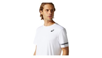 T-shirt court bianca