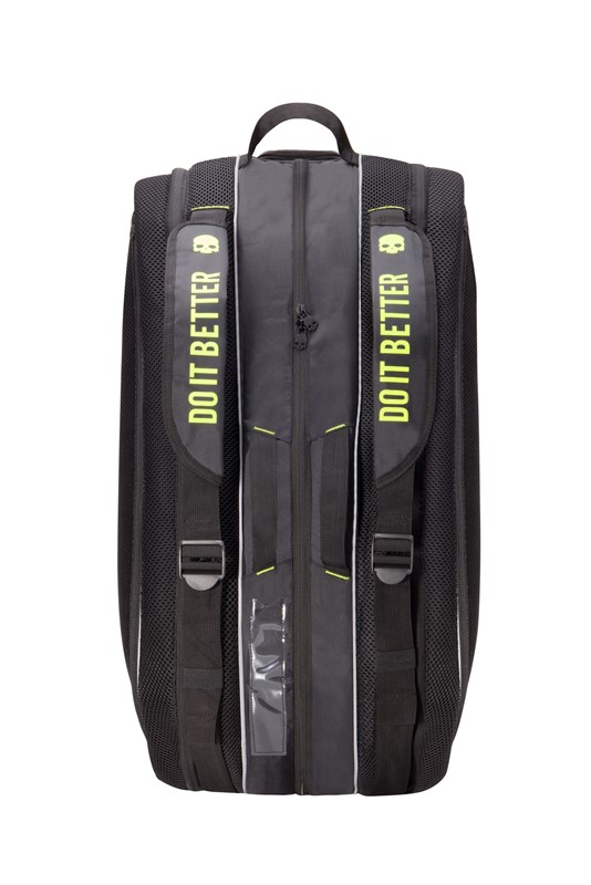 Bag tennis x 12 nero giallo