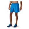 Short running 7 icon blue