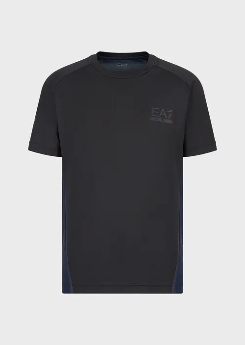 T-shirt tennis/padel nera