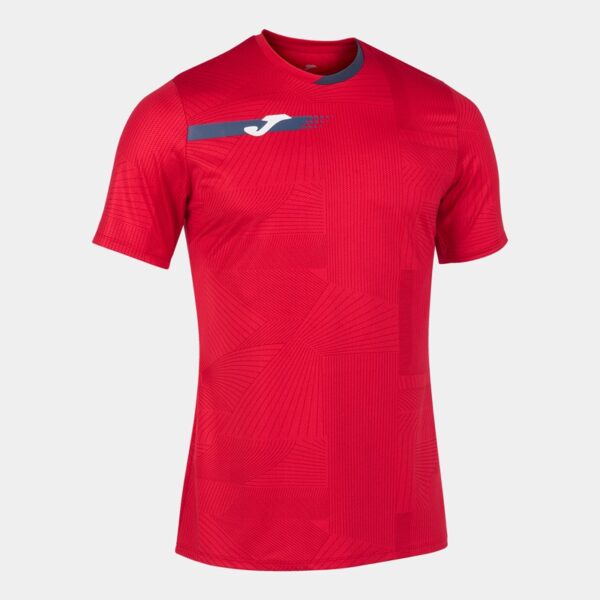 T-shirt torneo rosso/blu