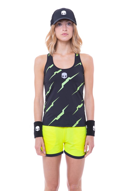 Canotta w thunder nero/giallo