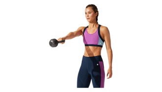 Reggiseno sportivo vinaccia