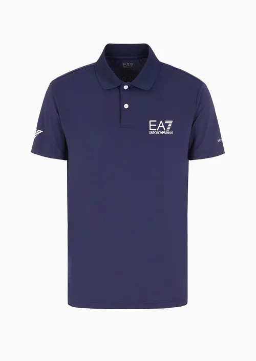 Polo pro tennis blu navy