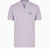 Polo serafino tennis lavanda