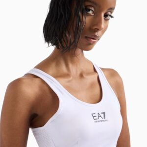 Sport bra tennis bianco