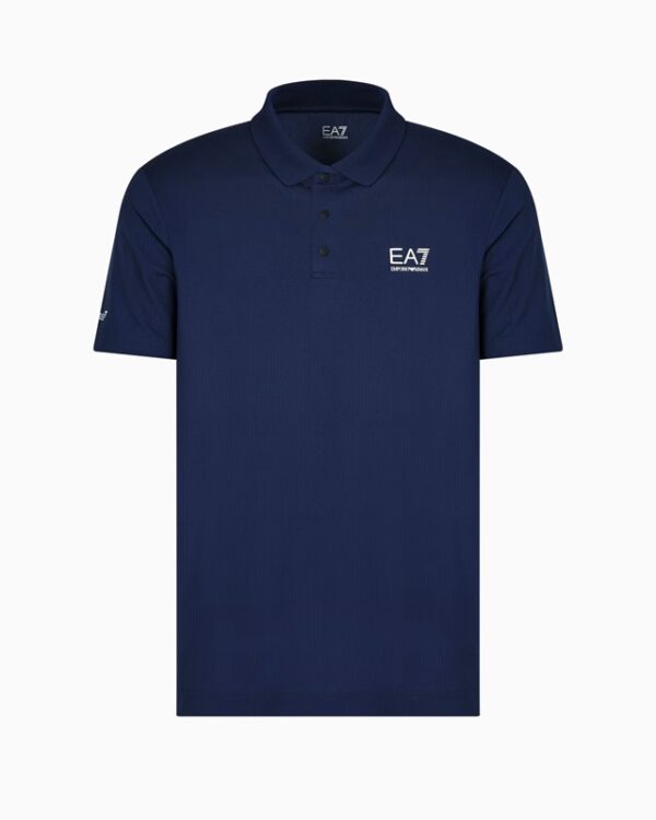 Polo tennis pro  bicolore blu