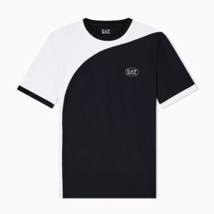 T-shirt girocollo ner