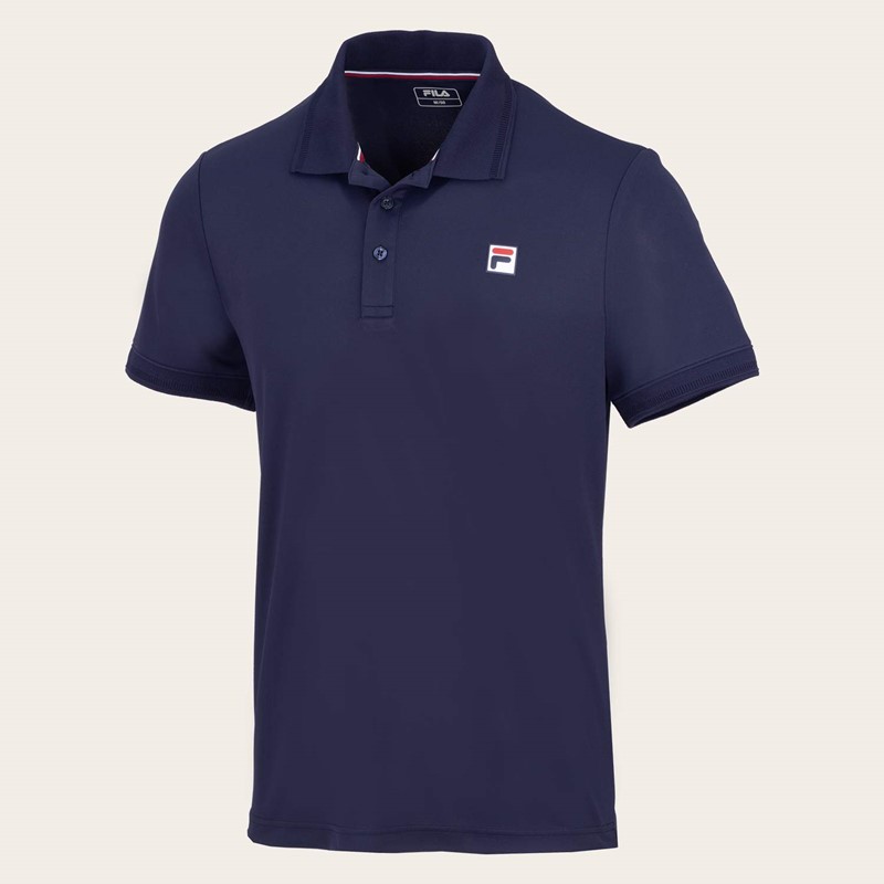 Polo hermano blu