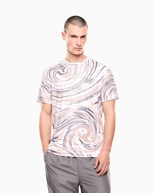 T-shirt uomo fancy beige