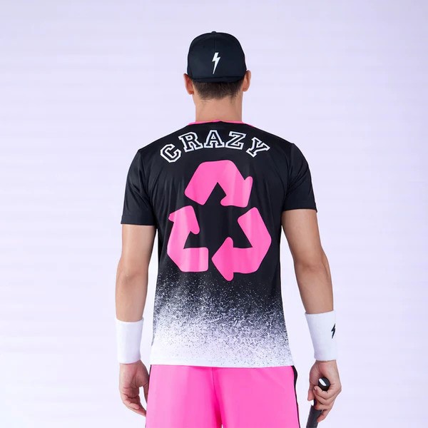 T-shirt crazy rosa