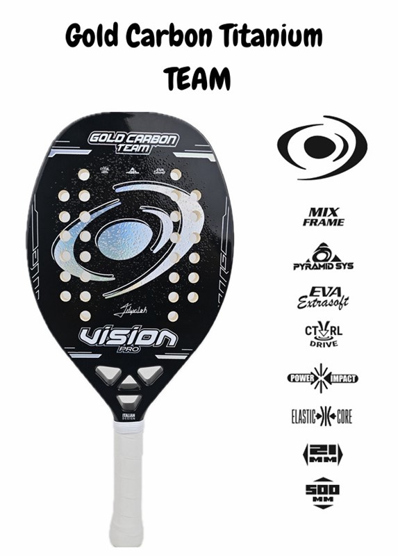 Racchetta gold carbon team