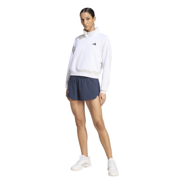 Giacca  1/2 zip bianca