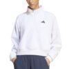 Giacca  1/2 zip bianca