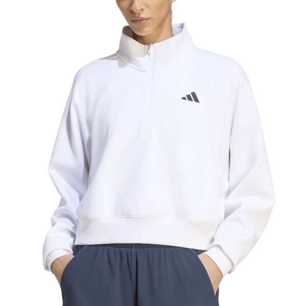 Giacca  1/2 zip bianca